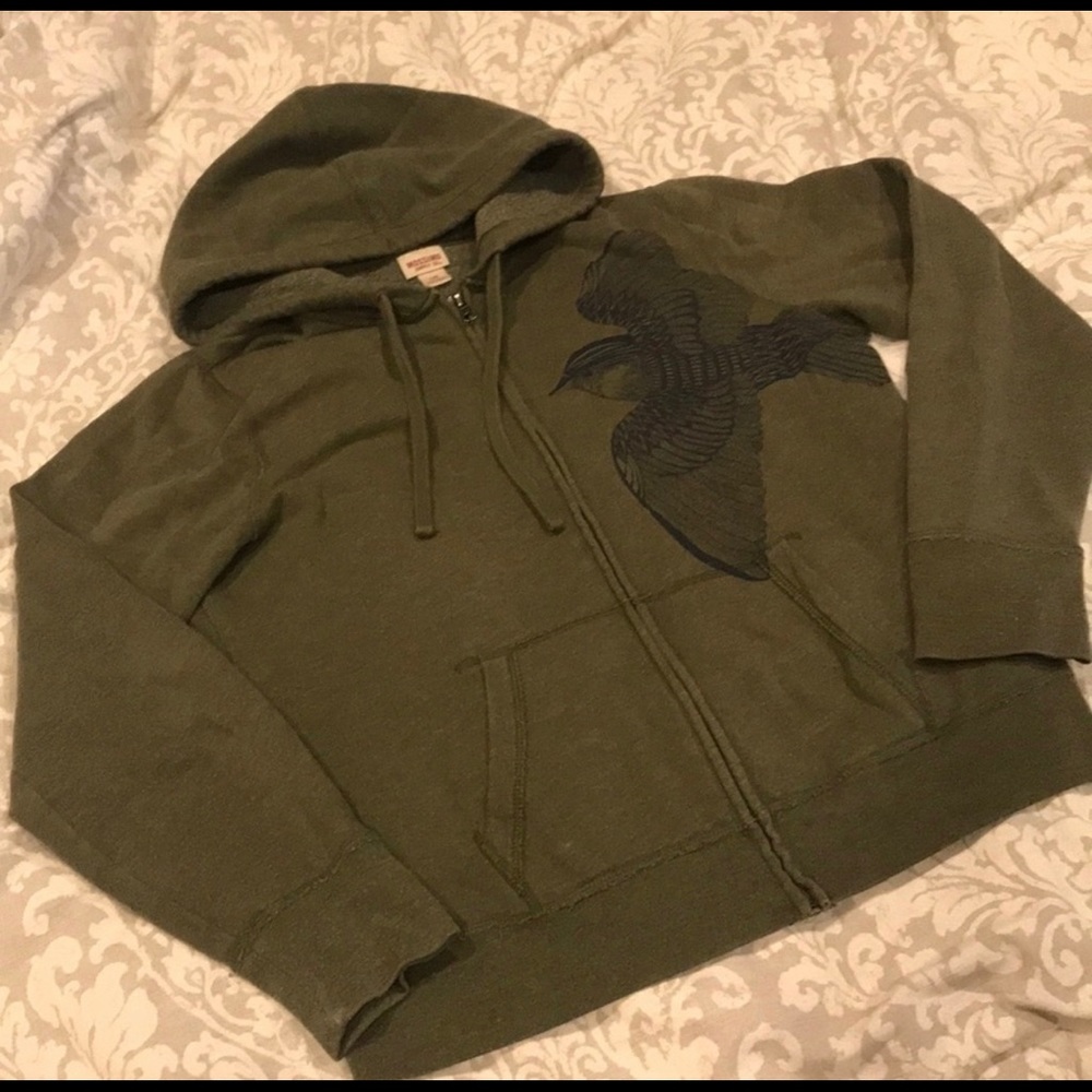 Bird print sweater